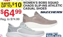 Dunham's Sports SKECHERS MEN'S BOBS SQUAD CHAOS SLIP-INS ATHLETIC CASUAL SHOES offer