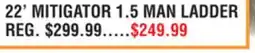 Dunham's Sports 22' MITIGATOR 1.5 MAN LADDER offer