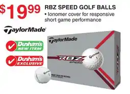 Dunham's Sports RBZ SPEED GOLF BALLS offer