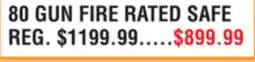 Dunham's Sports 80 GUN FIRE RATED SAFE offer