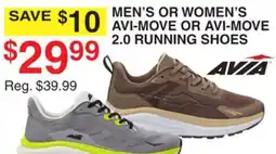 Dunham's Sports MEN'S OR WOMEN'S AVI-MOVE OR AVI-MOVE 2.0 RUNNING SHOES offer