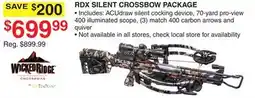 Dunham's Sports RDX SILENT CROSSBOW PACKAGE offer