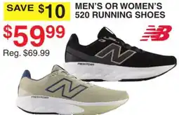 Dunham's Sports NEW BALANCE MEN'S OR WOMEN'S 520 RUNNING SHOES offer