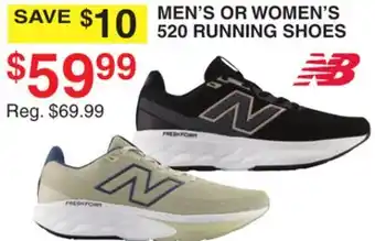 Dunham's Sports NEW BALANCE MEN'S OR WOMEN'S 520 RUNNING SHOES offer