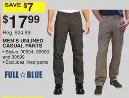 Dunham's Sports MEN'S UNLINE CASUAL PANTS offer