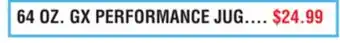 Dunham's Sports 64 OZ. GX PERFORMANCE JUG offer