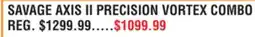 Dunham's Sports SAVAGE AXIS II PRECISION VORTEX COMBO offer