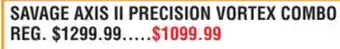 Dunham's Sports SAVAGE AXIS II PRECISION VORTEX COMBO offer