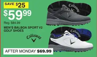 Dunham's Sports MEN'S BALBOA SPORT V2 GOLF SHOES offer