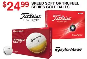 Dunham's Sports SPEED SOFT OR TRUFEEL SERIES GOLF BALLS offer