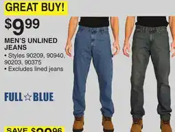 Dunham's Sports MEN'S UNLINED JEANS offer