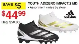 Dunham's Sports YOUTH ADIZERO IMPACT .2 MD offer