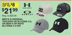 Dunham's Sports MEN'S O-ORIGINAL TRUCKER OR BLITZING 3.0, OR MEN'S OR BOYS' BLITZING 4.0 HAT offer