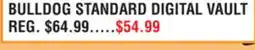 Dunham's Sports BULLDOG STANDARD DIGITAL VAULT offer