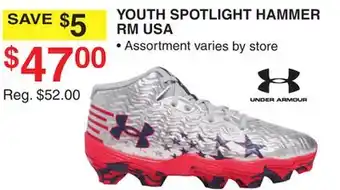 Dunham's Sports YOUTH SPOTLIGHT HAMMER RM USA offer