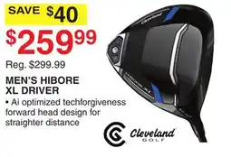 Dunham's Sports MEN'S HIBORE XL DRIVER offer