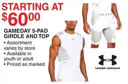 Dunham's Sports GAMEDAY 5-PAD GIRDLE AND TOP offer