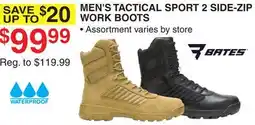 Dunham's Sports MEN'S TACTICAL SPORT 2 SIDE-ZIP WORK BOOTS offer
