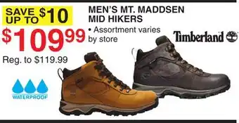 Dunham's Sports MEN'S MT. MADDSEN MID HIKERS offer
