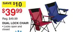Dunham's Sports DUAL LOCK CHAIR offer