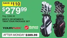 Dunham's Sports MEN'S OR WOMEN'S TMAX TOUR PACKAGE SET offer