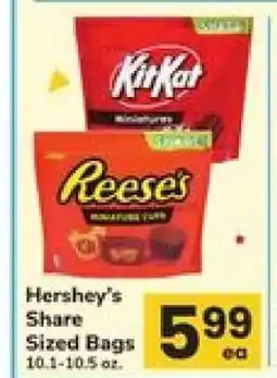 Safeway Hershey's Share Sized Bags offer