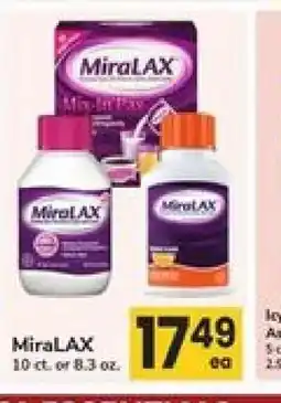 Safeway MiraLAX offer