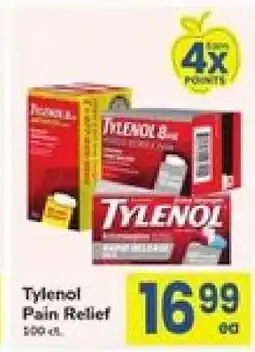 Safeway Tylenol Pain Relief offer