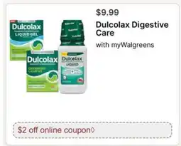 Walgreens Dulcolax Digestive Care offer