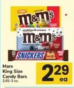 Safeway Mars King Size Candy Bars offer