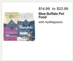 Walgreens Blue Buffalo Pet Food offer
