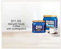 Walgreens Maxwell House Coffee offer