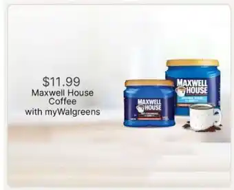 Walgreens Maxwell House Coffee offer