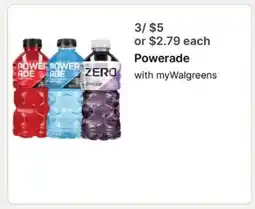 Walgreens Powerade offer