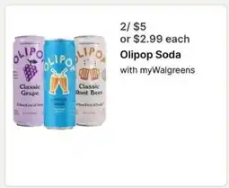 Walgreens Olipop Soda offer