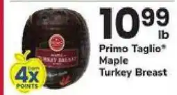 Safeway Primo Taglio Maple Turkey Breast offer