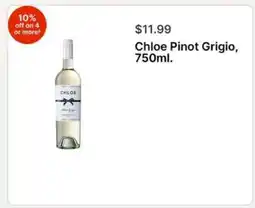 Walgreens Chloe Pinot Grigio, 750ml offer
