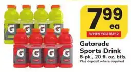 Safeway Gatorade Sports Drink offer
