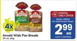 Safeway Arnold Wide Pan Breads offer
