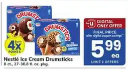 Safeway Nestlé Ice Cream Drumsticks offer