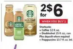 Safeway Starbucks offer