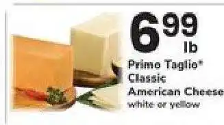 Safeway Primo Taglio Classic American Cheese offer