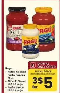 Safeway Ragú offer