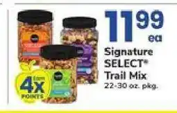Safeway Signature Select Trail Mix offer
