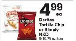 Safeway Doritos Tortilla Chip or Simply NKD offer
