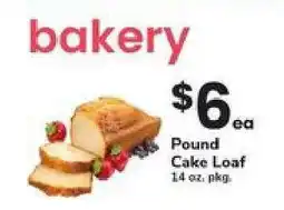 Safeway Pound Cake Loaf offer