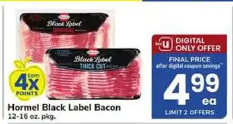 Safeway Hormel Black Label Bacon offer