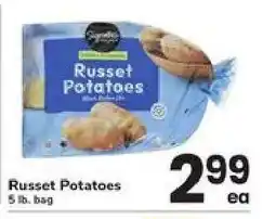 Safeway Russet Potatoes offer