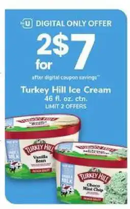 Safeway Turkey Hill Ice Cream offer