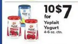 Safeway Yoplait Yogurt offer